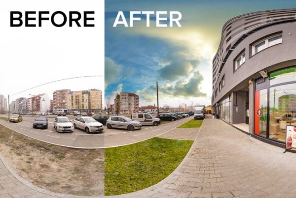 Provide professional 360 panorama stitching and editing